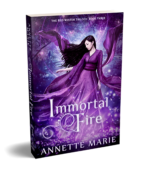 Immortal Fire asian mythology fantasy by Annette Marie